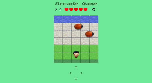 Arcade Game Project Screenshot